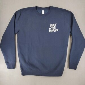 Built for Buffalo New Highmark Stadium 2026 Crew Neck Sweatshirt Sz M Blue Bills